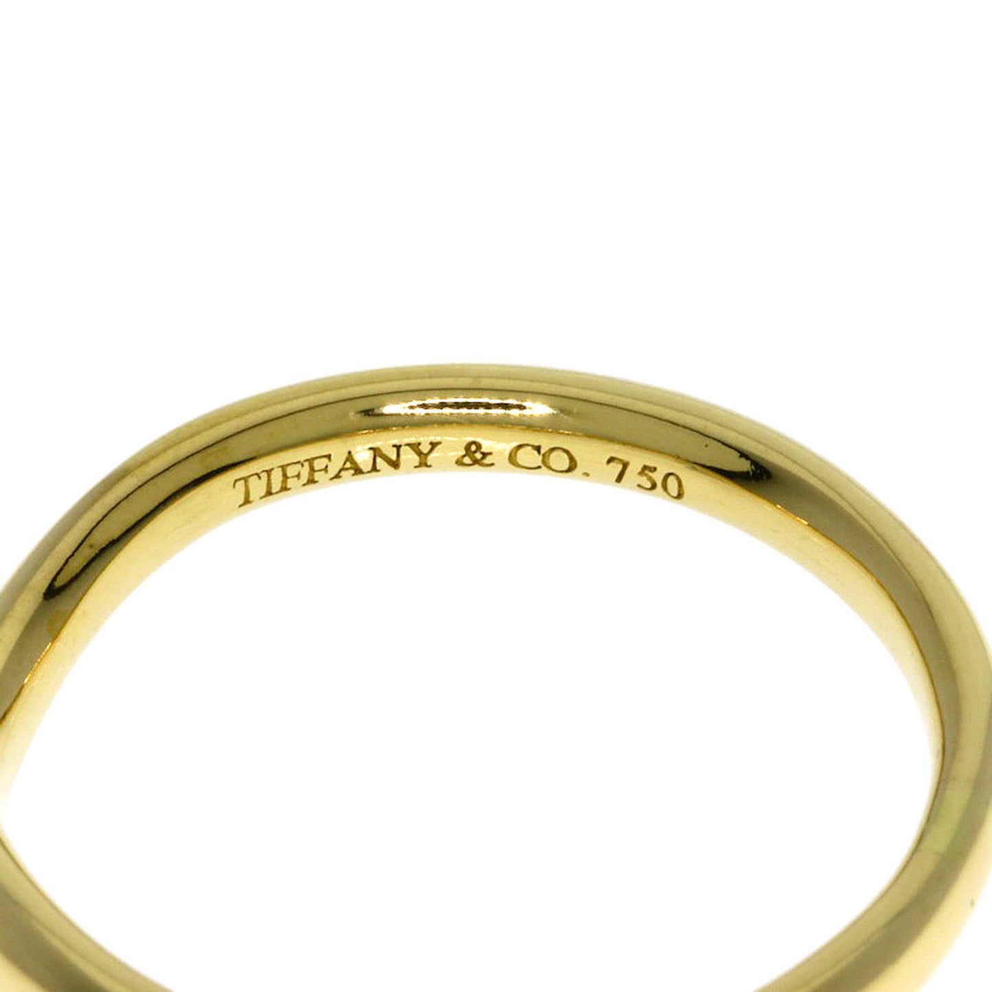 Tiffany & Co. Curved Band Ring In 18K Yellow Gold