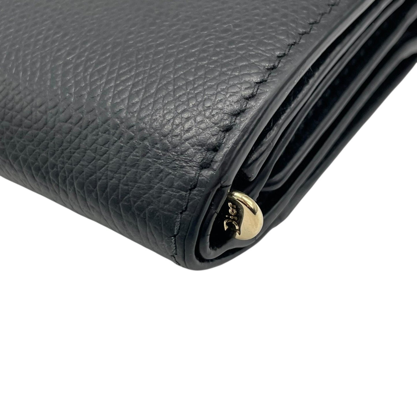 Christian Dior Montaigne Lotus Tri-Fold Wallet