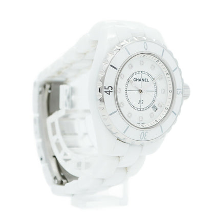Chanel J12 H1628 White Dial