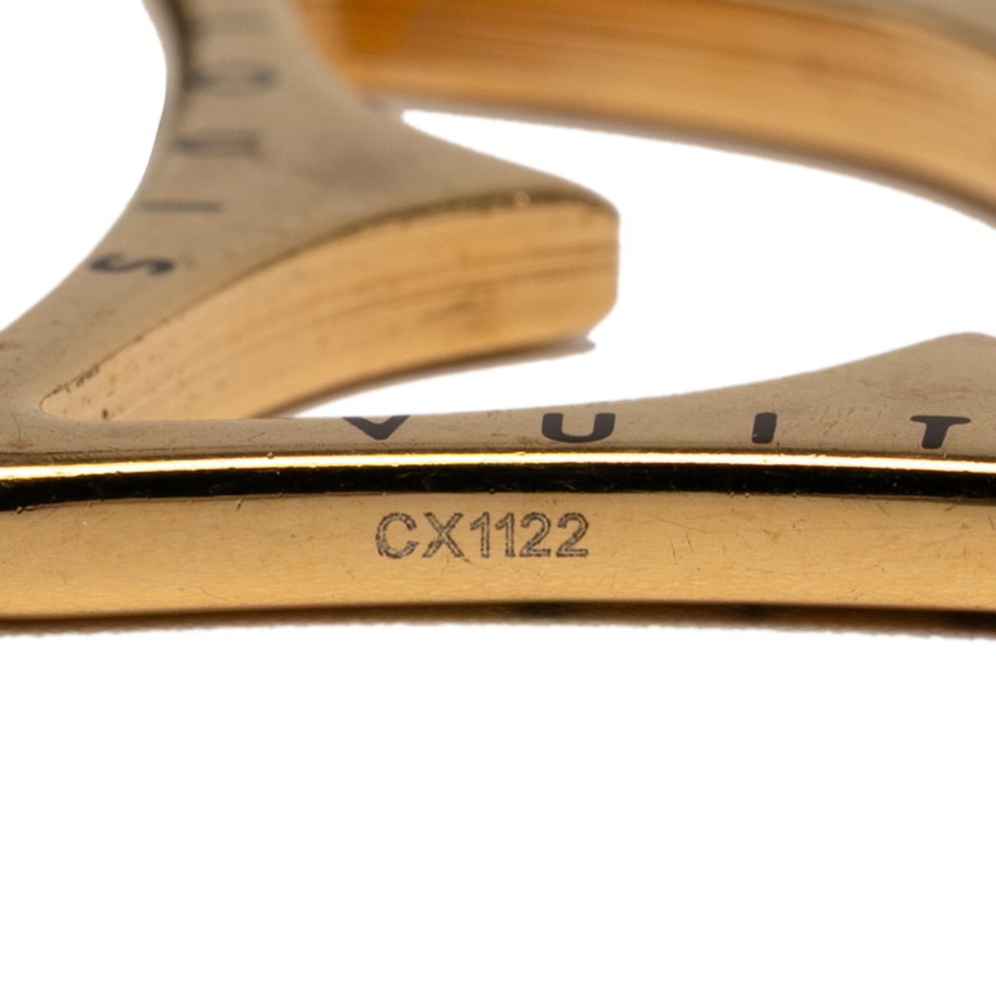 Louis Vuitton Monogram Flower Porte-Cls Puzzle Keychain Charm M65218 Gold