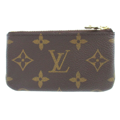 Like New Louis Vuitton Monogram M62650 Pochette Cle Brown Coin Case 0623Louis Vuitton