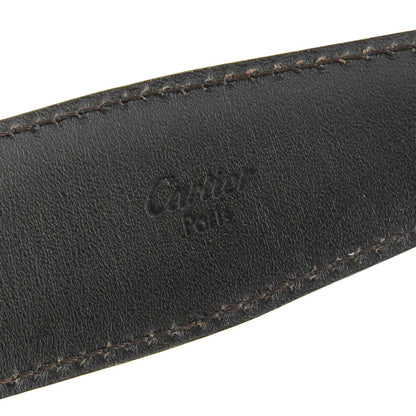 Cartier Cartier Happy Birthday Waist Belt Leather Black L5000405