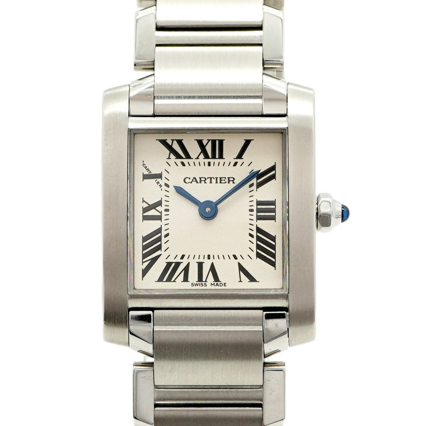 Cartier Tank Franaise Sm W51008Q3 Ivory Dial