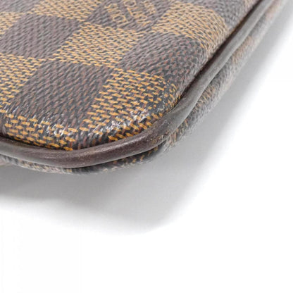 Louis Vuitton Damier Pochette Plat Brooklyn N41100 Shoulder Bag