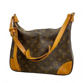 Louis Vuitton Monogram Boulogne 30 Shoulder Bag M51265 Brown