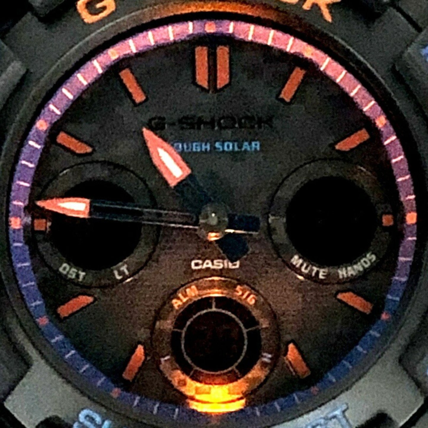 G-Shock Casio Awr-M100Sct-1A City Camouflage Series Tough Solar Analog-Digital Watch