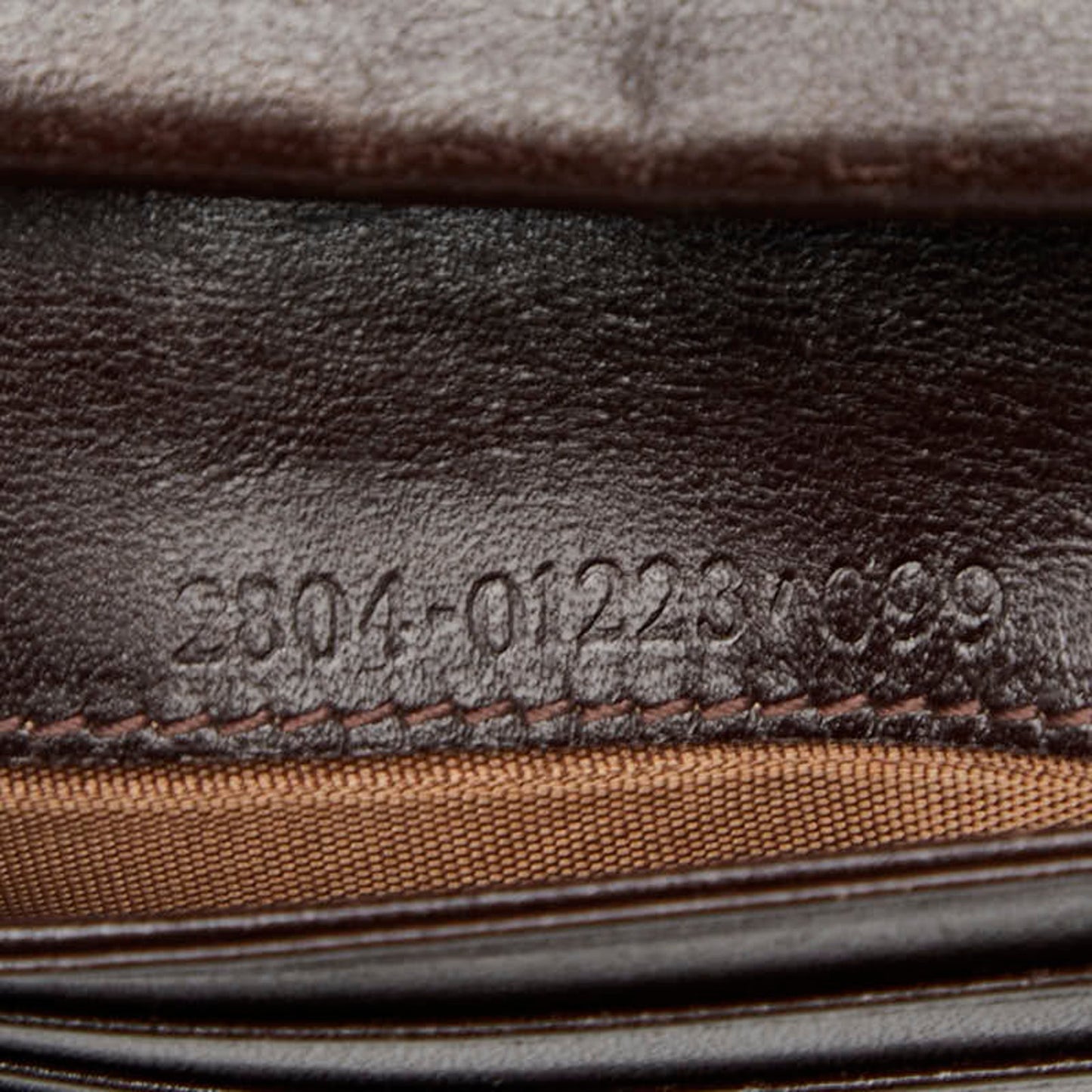 Fendi Zucca Bifold Wallet 01223 Brown Canvas