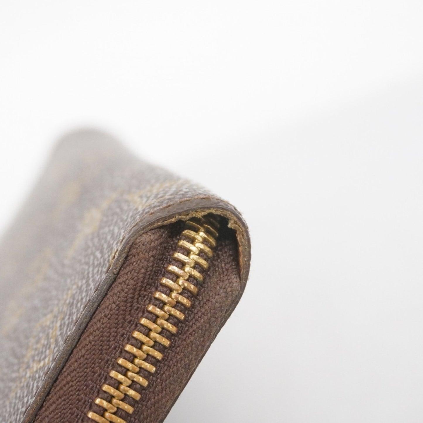 Louis Vuitton Monogram Zippy Wallet M60017 Brown