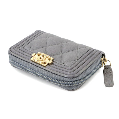 Chanel Boy Chanel Zip Coin Purse