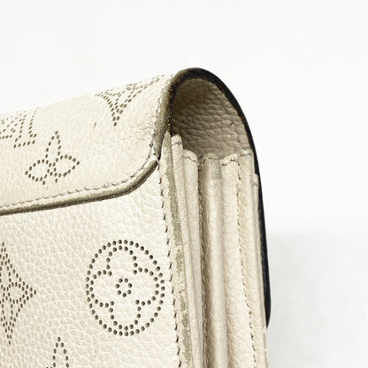 Louis Vuitton Mahina Portefeuille Iris Long Wallet M60177 White