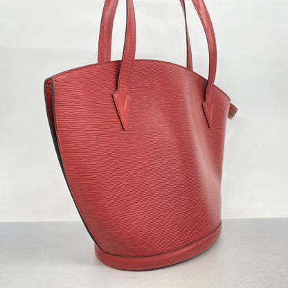 Louis Vuitton Epi Saint-Jacques Shoulder Bag M52267 Castilian Red