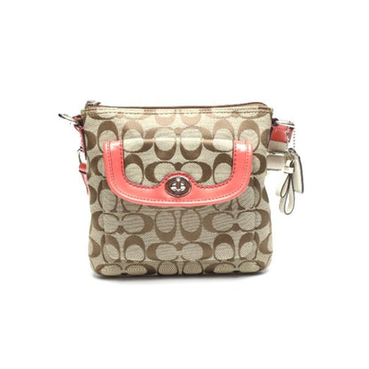 Coach Crossbody Signature Coach Brown X Pink Shoulder Bag