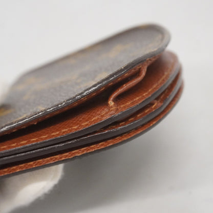 Louis Vuitton Monogram Porte Monnaie Wallet/Coin Case M61970 Brown