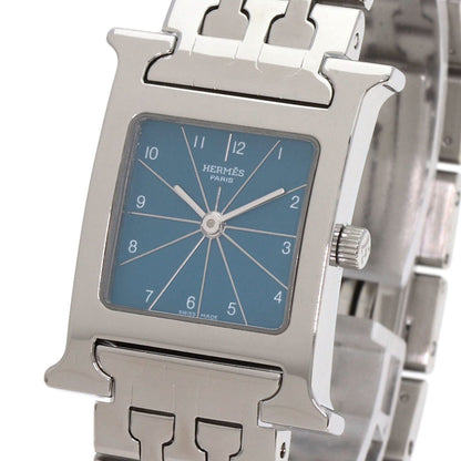 Herms Hh1.210 H Watch Blue Jean Stainless Steel/Ss