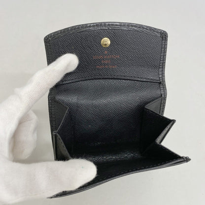Louis Vuitton Epi Wallet/Coin Case Porte Monnaie Sample M63412 Noir