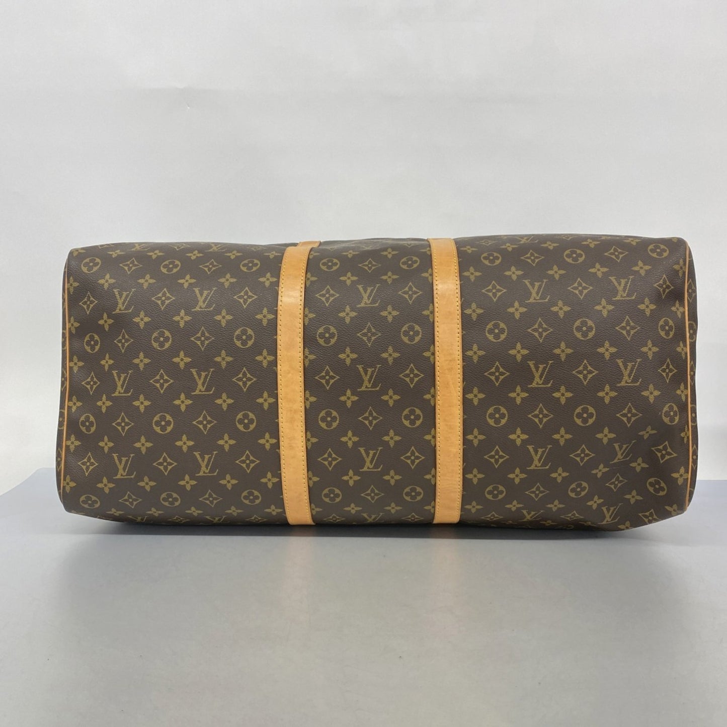Louis Vuitton Monogram Keepall 60 Boston Bag M41422 Brown