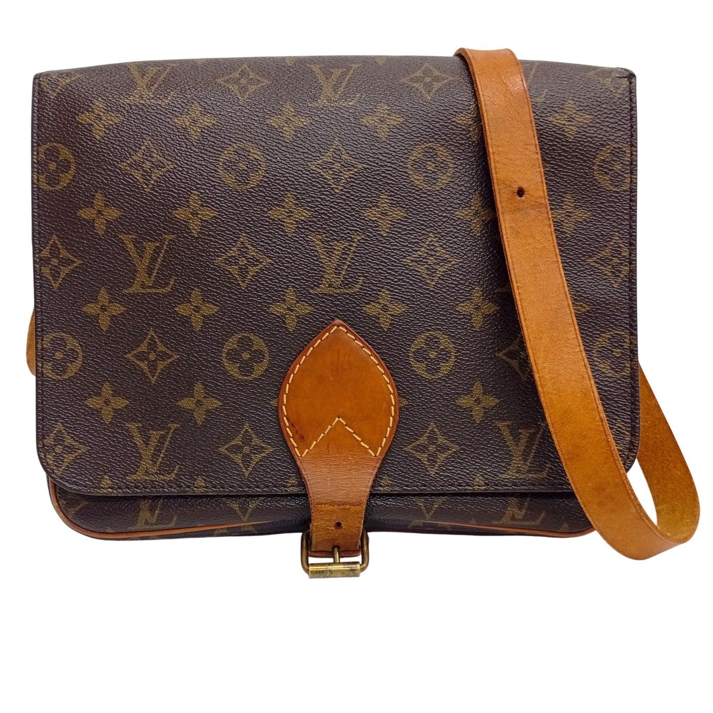 Louis Vuitton Louis Vuitton Monogram Cartouchiere Gm M51252 Shoulder Bag Ja-25254