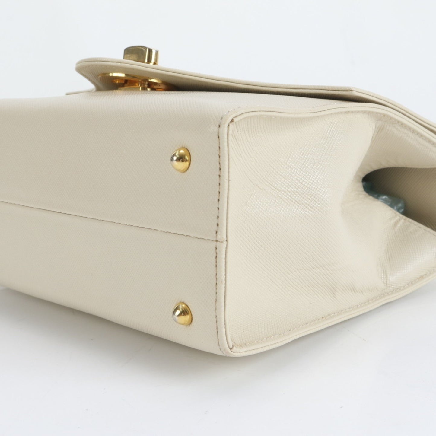 Givenchy Turnlock Leather Handbag/Top Handle Tote