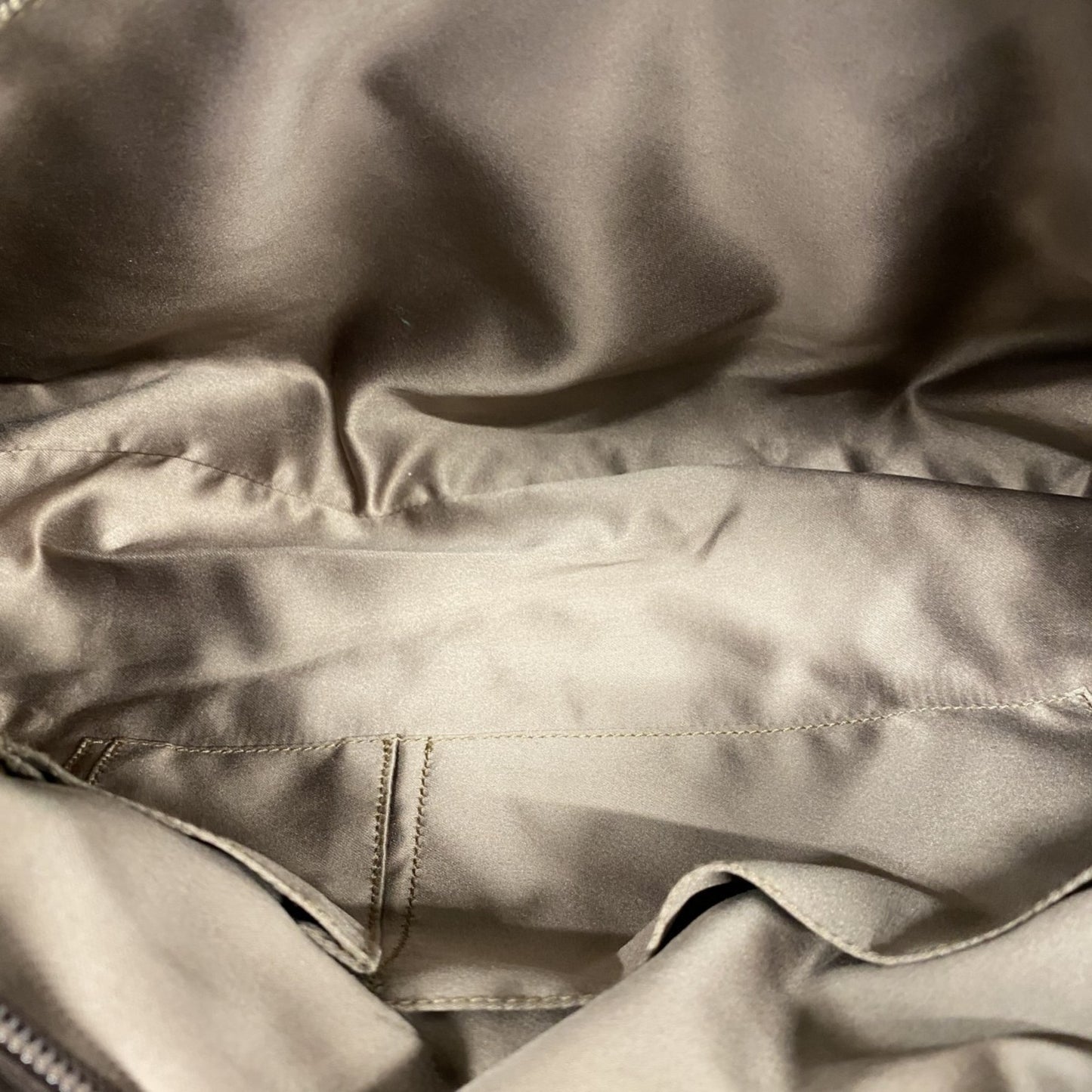 Salvatore Ferragamo Gancini Mohair Brown Handbag