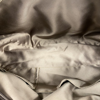 Salvatore Ferragamo Gancini Mohair Brown Handbag