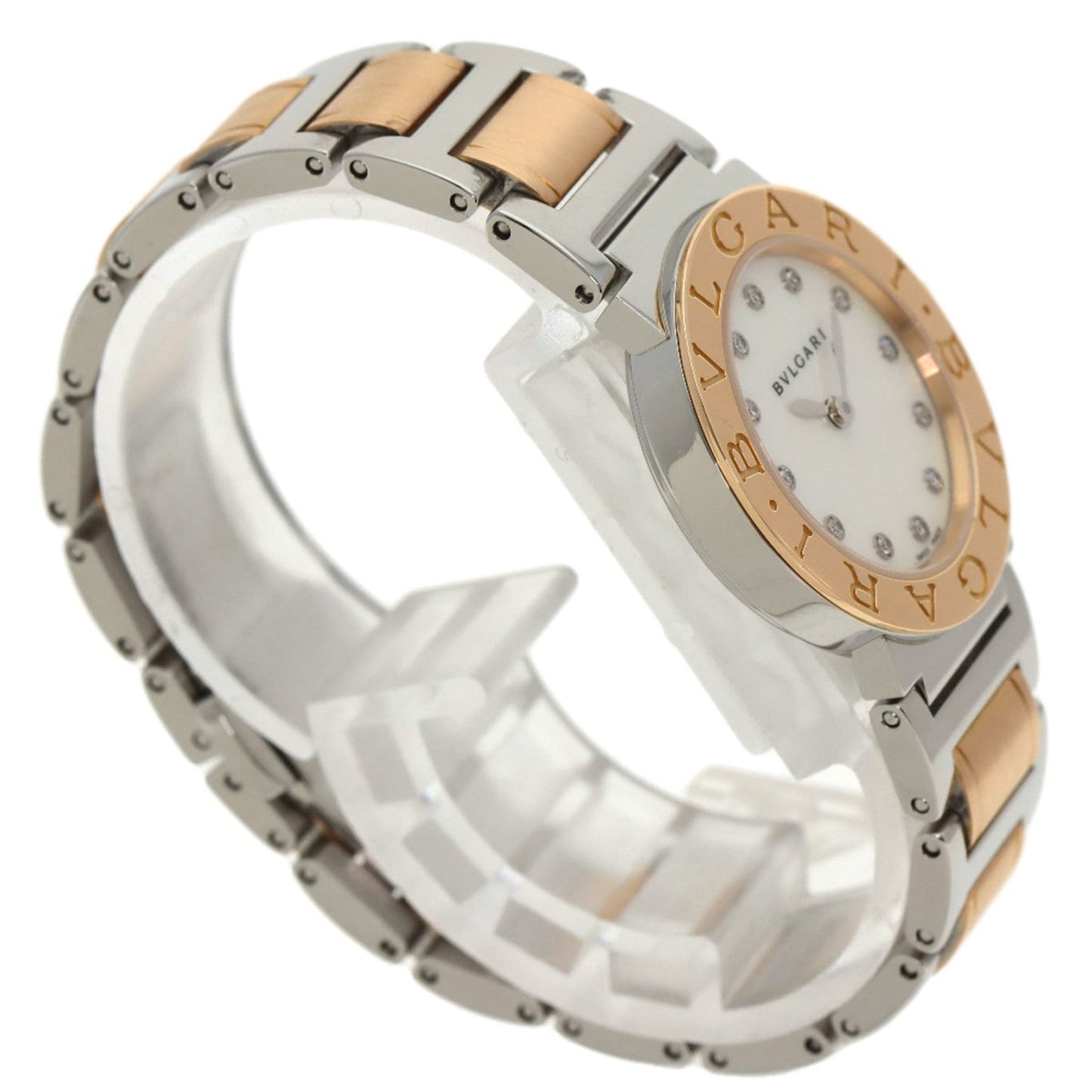 BVLGARI BBLP26SG Watch Stainless Steel/SSx18KPG/18KPG