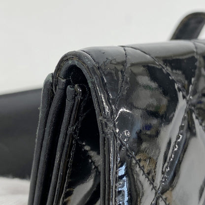 Chanel Matelasse Patent Leather Long Wallet