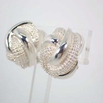 Tiffany 925 Twisted Rope Earrings