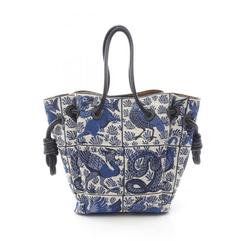 Loewe X William De Morgan Flamenco Knot Small Tote Bag