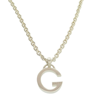 Gucci G Silver 925 Necklace 0372 Gucci