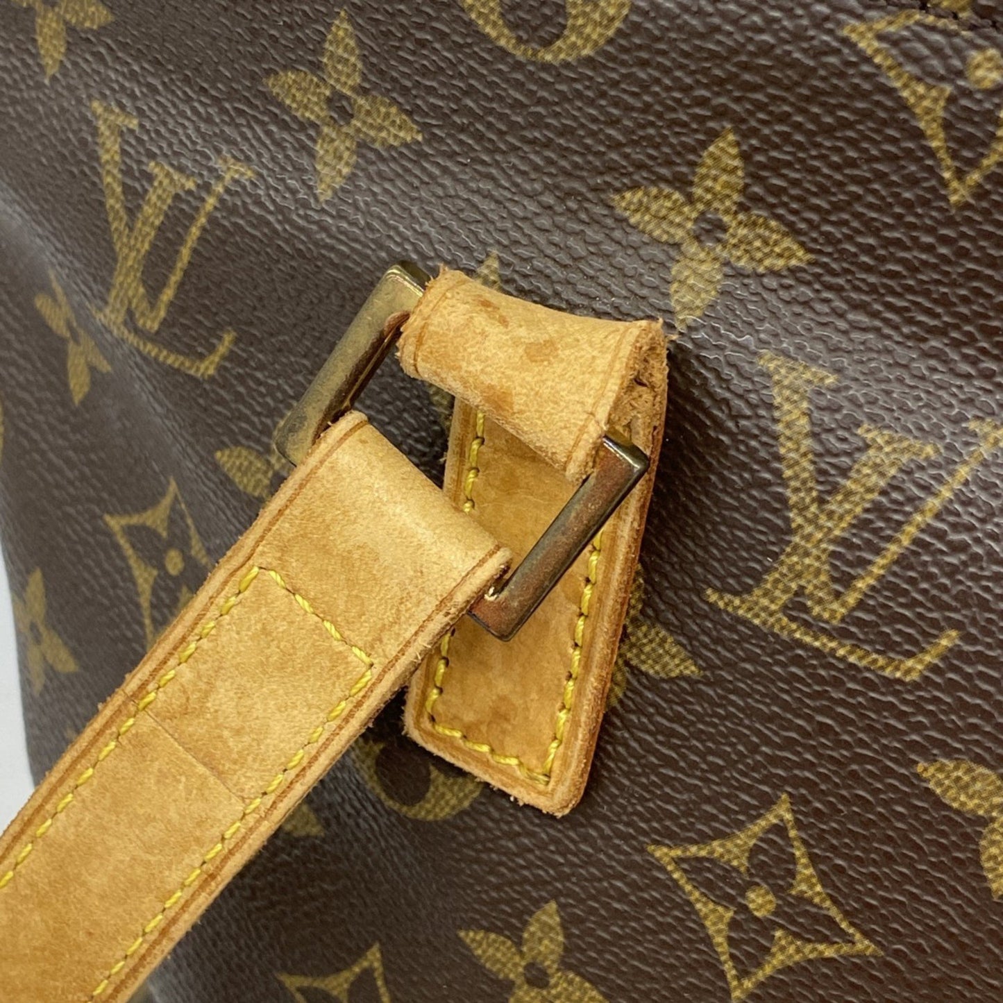 Louis Vuitton Monogram Cabas Piano Tote Bag M51148 Brown