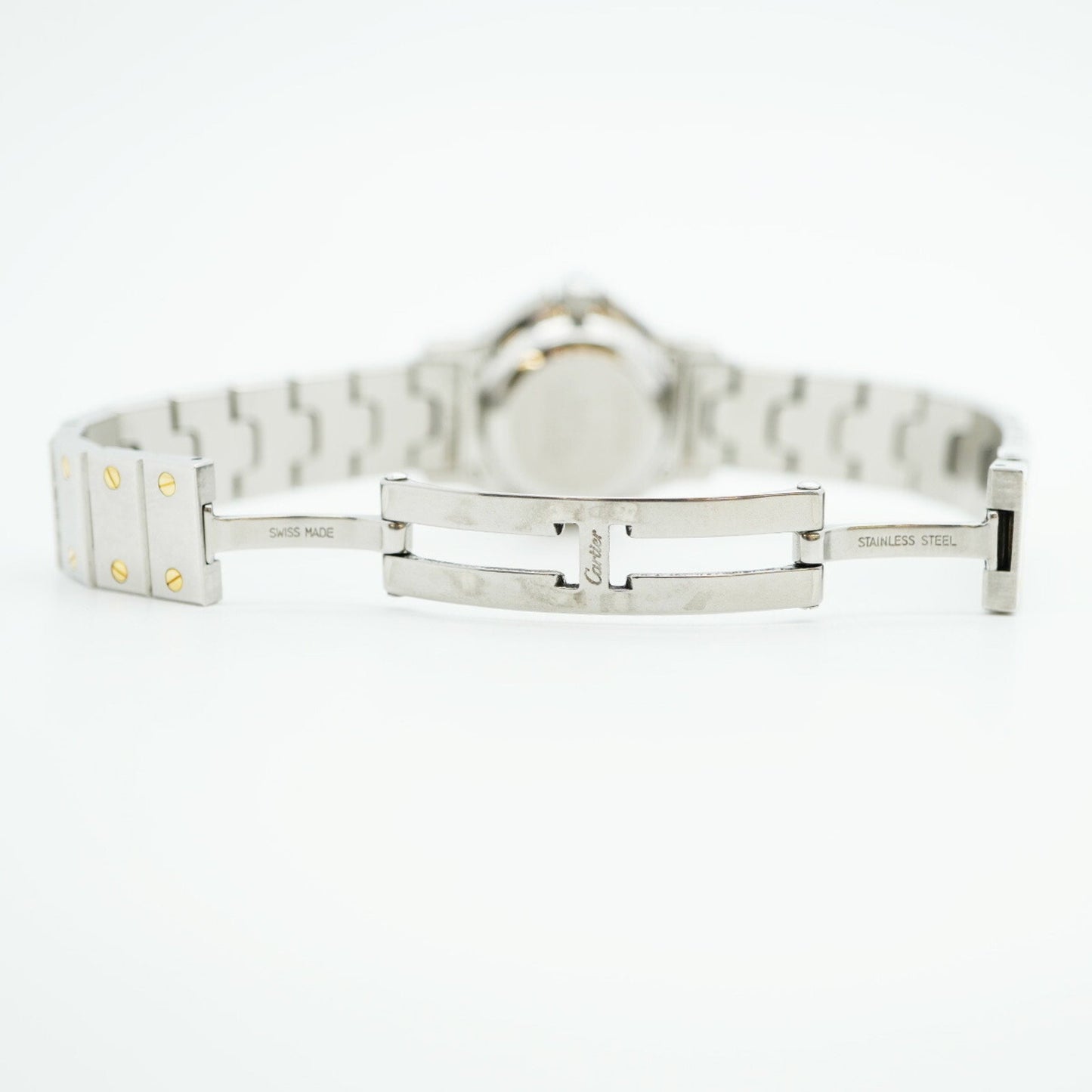 Cartier Santos Octagon White Dial Watch