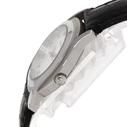 Gucci 5500L Stainless Steel/Leather