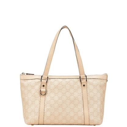 Gucci Guccissima Tote Bag 141470 Beige Pink Leather