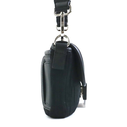 Fendi Zucca Men'S Zucca Shoulder Bag Black