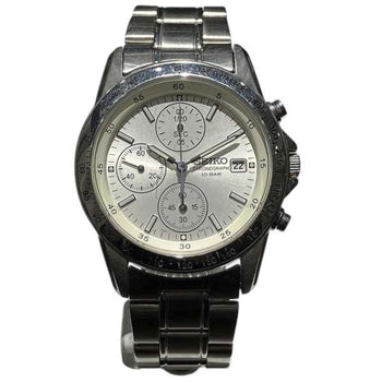 Seiko 7T92-0Dw0 Quartz Chrono Goraff Watch