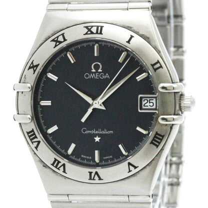 Polished Omega Constellation Stainless Steel Quartz