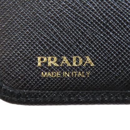 Prada Saffiano Zip Wallet