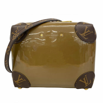 Louis Vuitton Vernis Venice Shoulder Bag M54390 Vert Bronze