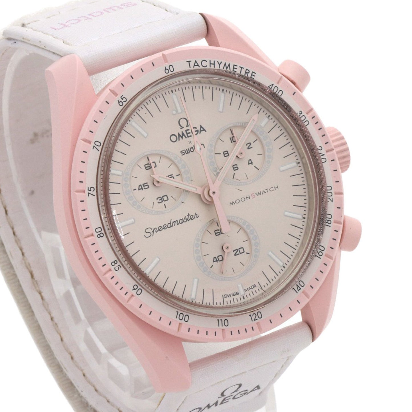 Swatch So33P100 Omega Collaboration Mission To Venus Ceramic/Nylon