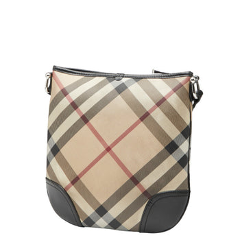 Burberry Nova Check Crossbody Shoulder Bag In Beige