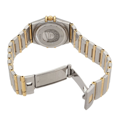 Omega Constellation Mini Two-Tone 1262 75 Women'S Watch With 12 Diamonds