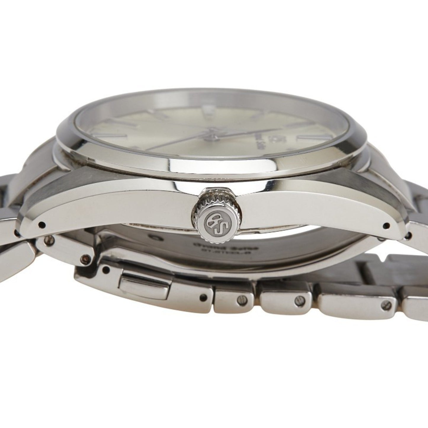 Seiko Grand Heritage Collection Watch 9F85-0Ac0 Quartz Silver Dial Stainless Steel