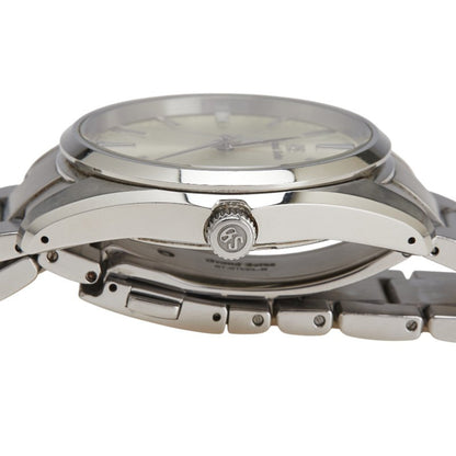 Seiko Grand Heritage Collection Watch 9F85-0Ac0 Quartz Silver Dial Stainless Steel