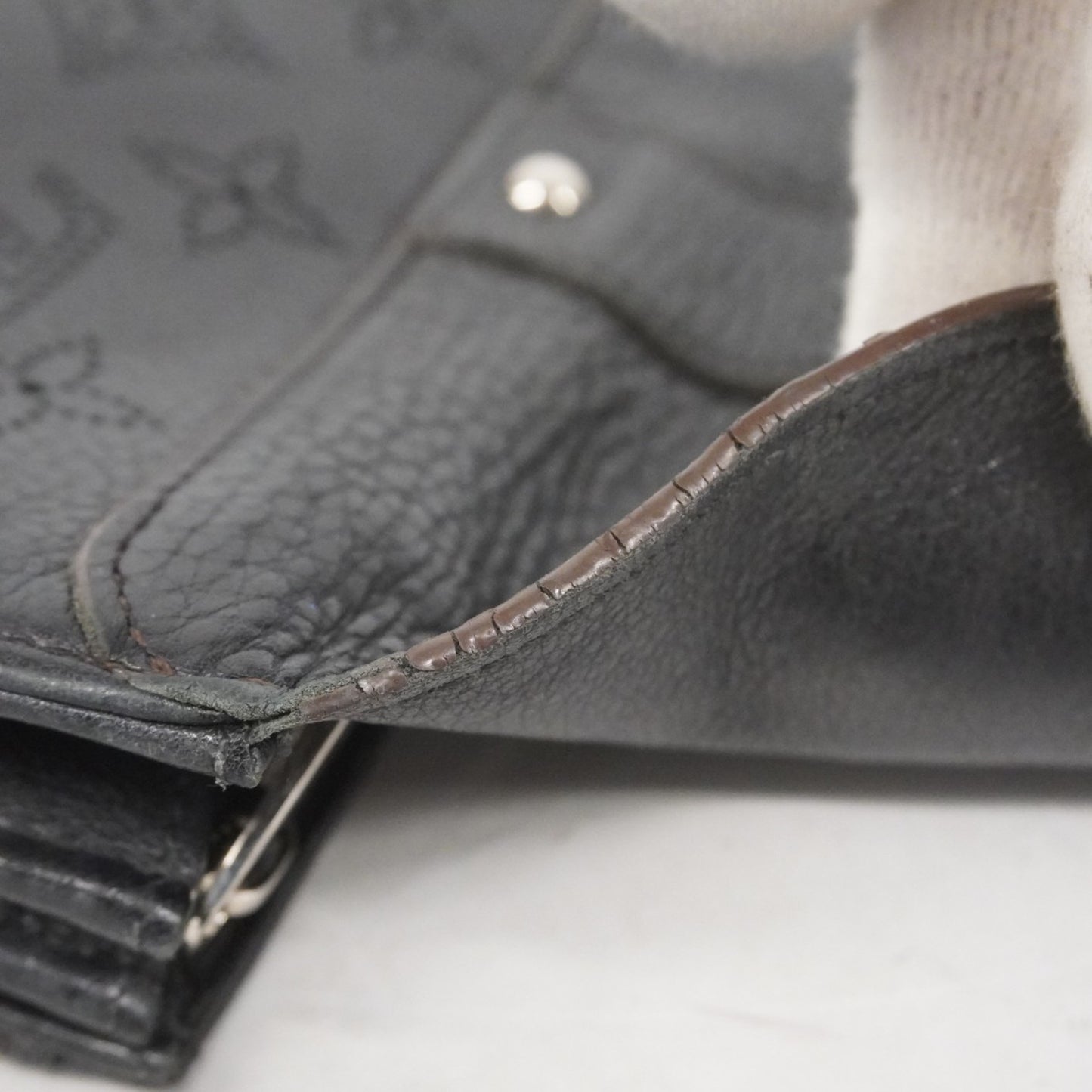 Louis Vuitton Mahina Portefeuille Iris Long Wallet M58163 Noir