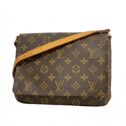 Louis Vuitton Monogram Musette Tango Short Strap Shoulder Bag M51257 Brown