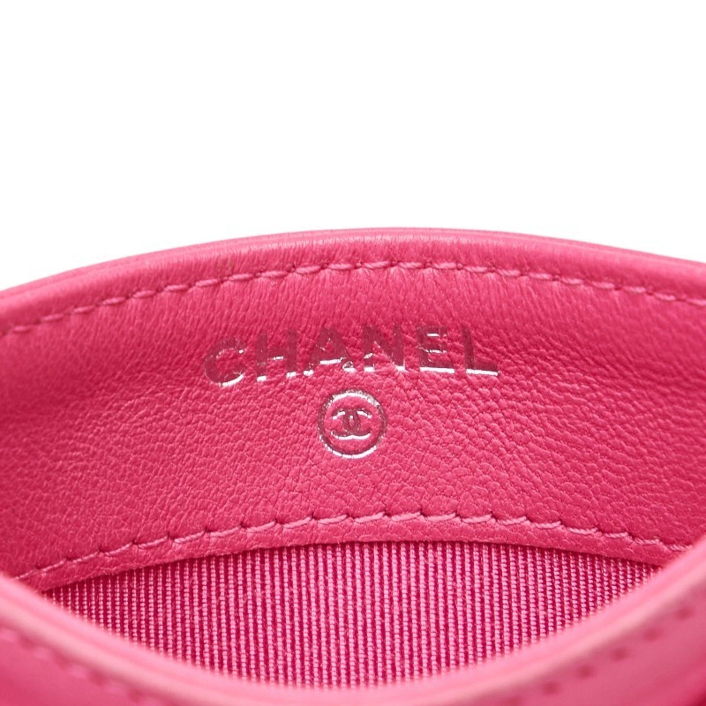 Chanel Matelasse Coco Mark Business Card Case