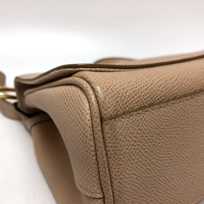 Dolce&Gabbana 2Way Bag Shoulder Bag Beige Goldhardware