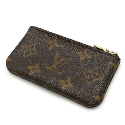 Louis Vuitton Monogram Pochette Cl Coin Case/Purse With Key Hook