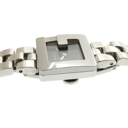 Gucci 3600L Stainless Steel Black Silver Dial Quartz Watch 1749Gucci