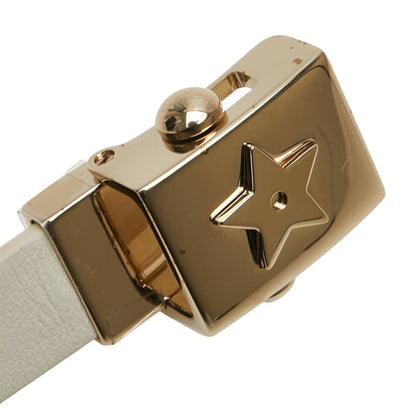Christian Dior Dior Studded Star Belt In White
